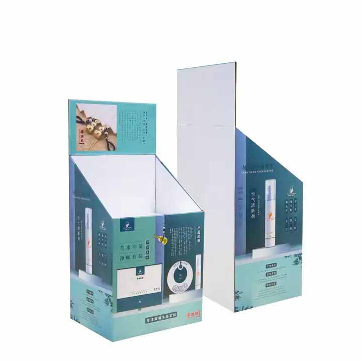 Cardboard Dump Bin Paper Carton Stand supplier